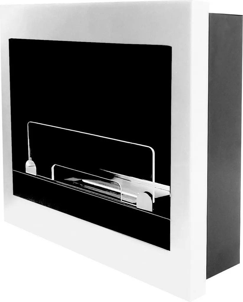 Cheminée Asolo Blanc Aga - Solution de Chauffage Éco-Responsable et Chic