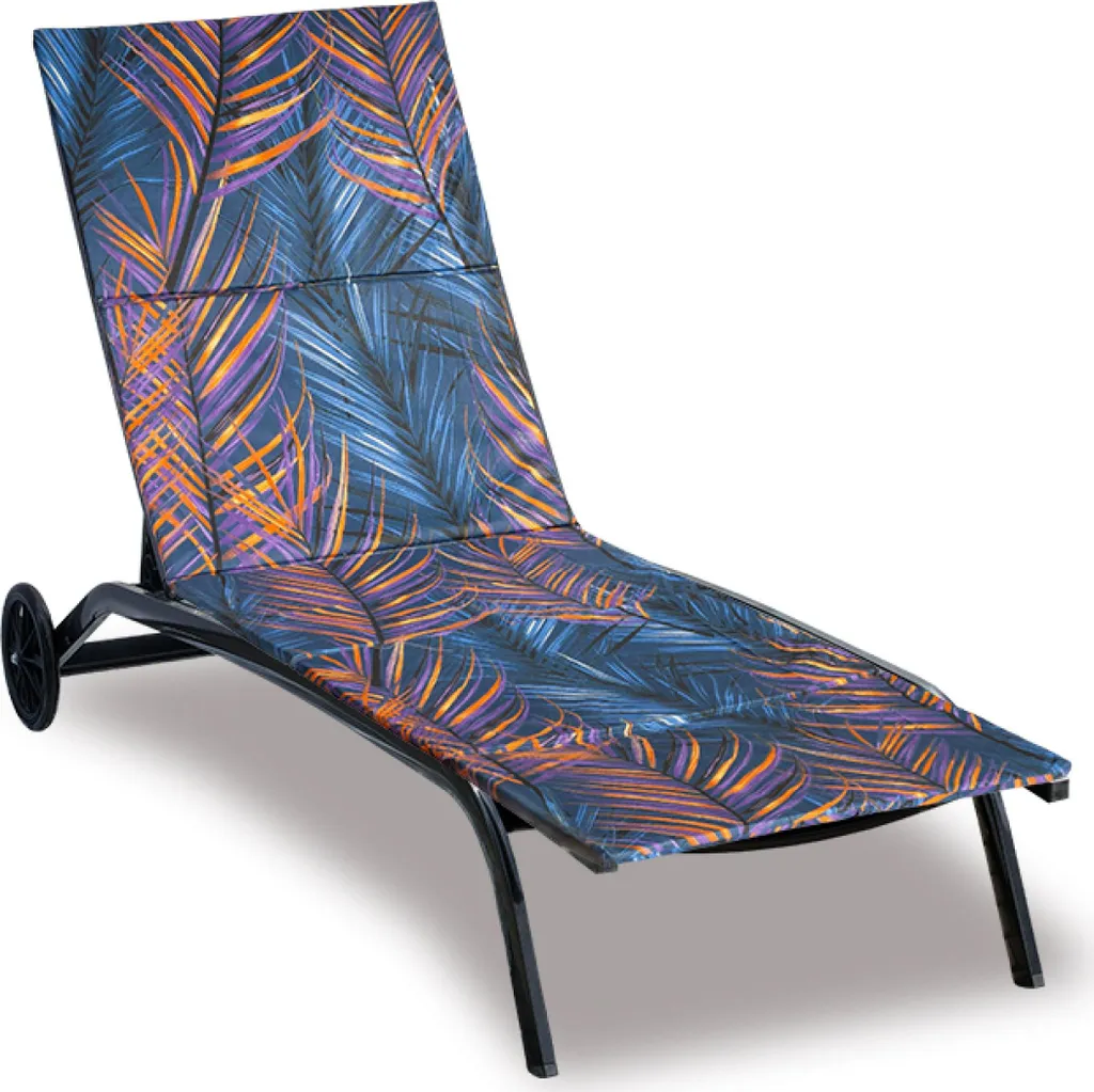 Materassino Lettino Prendisole Blu 55x195 cm - Comfort Luxury Outdoor
