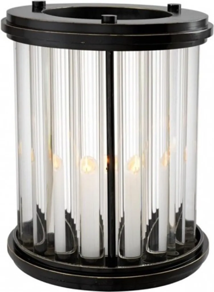 Chandelier de Luxe en Bronze Casa Padrino 33,5 cm pour Décoration Table
