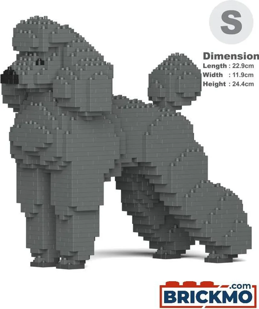 JEKCA Bricks Caniche Standard Poodle 01-M03 ST19PT04-M03 Jeu de Construction