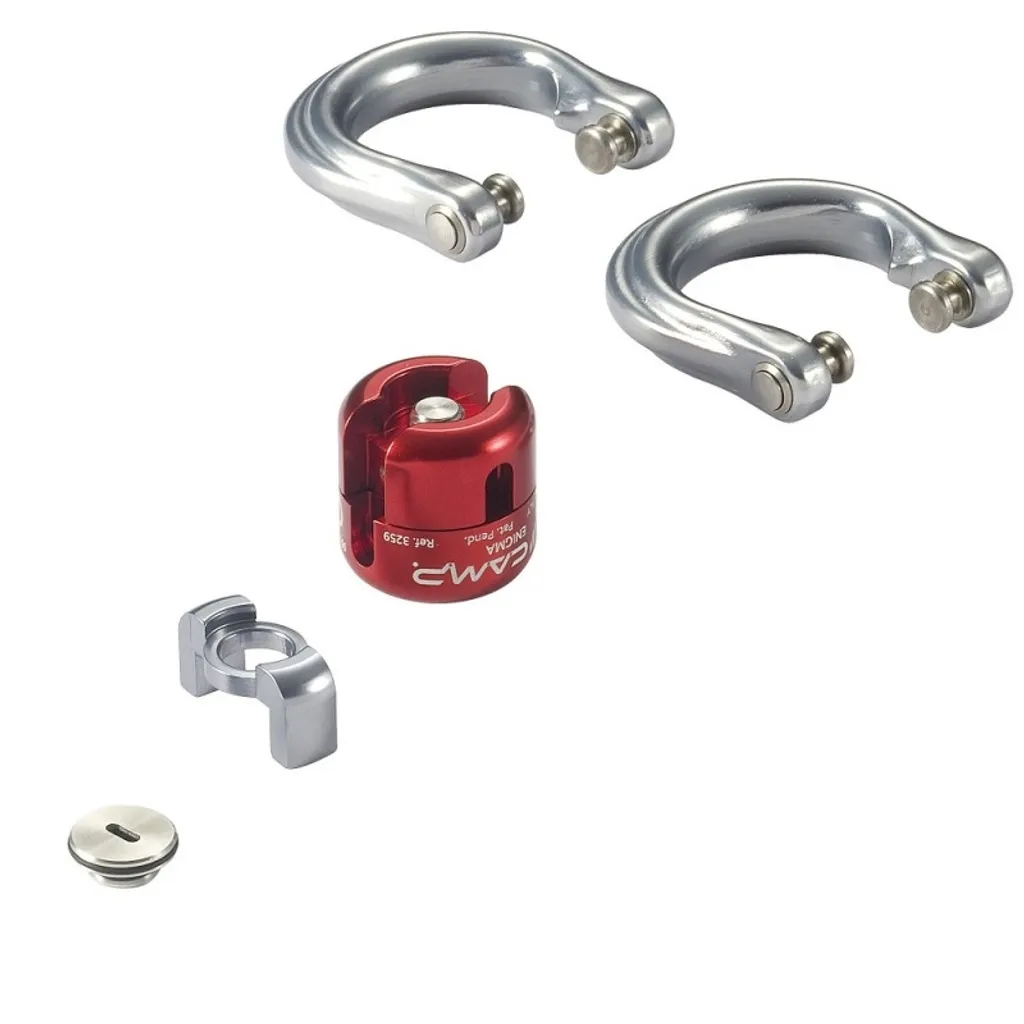 Émerillon de Cordage CAMP Enigma Argent pour Accès Difficiles - 5