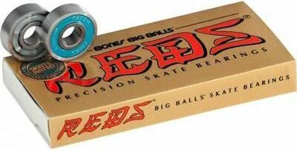 Roulements de Skate Bones Reds Big Balls Bleu - Kit Performance 8pcs - 2