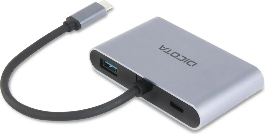 Station Dock USB-C 4K HDMI DisplayPort et Charge PD pour Écrans 4K