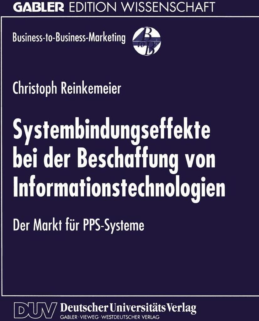 Systembindungseffekte bei der Beschaffung von Informationstechnologien