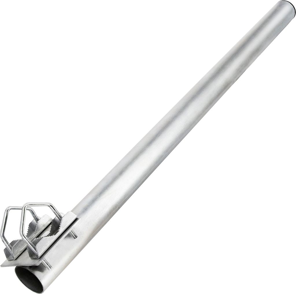 SkyRevolt Balkonhalter 80cm Ø 60mm Stahl Mast für Geländer Mast-Verlängerung SAT