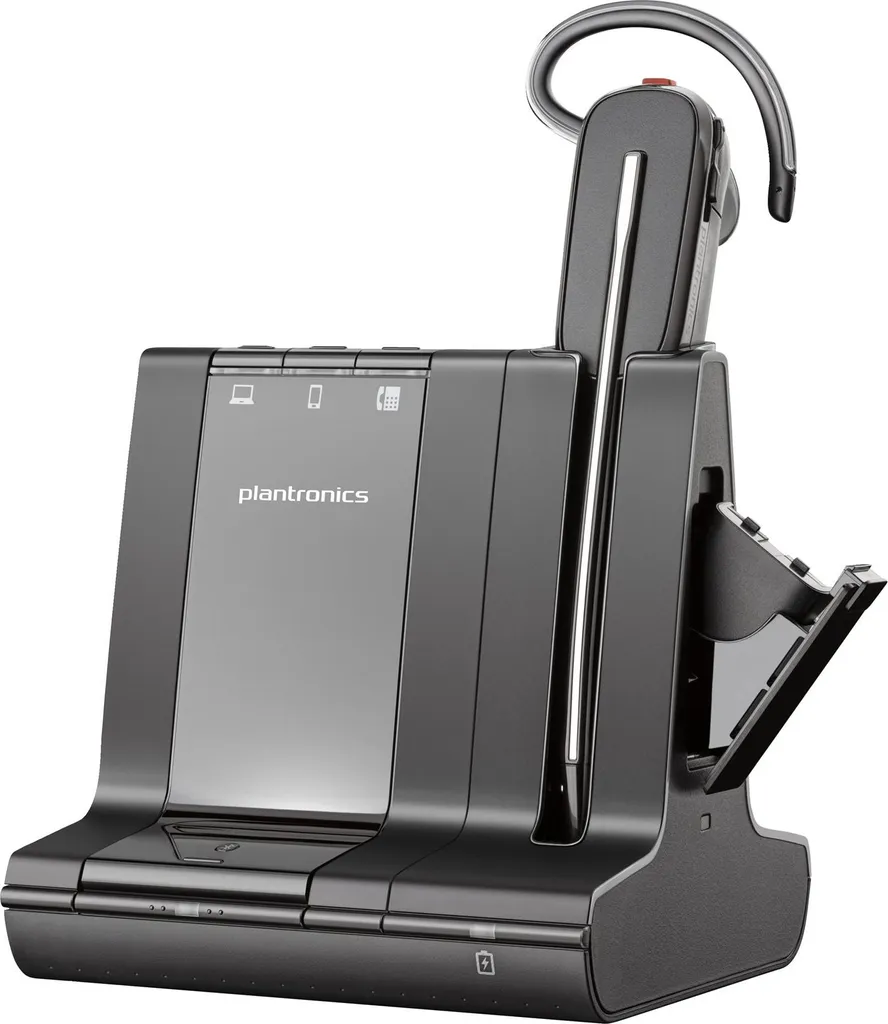 Poly Savi 8245 Office Casque DECT Sans Fil USB-A pour Téléphone Fixe