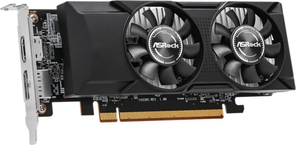 Carte graphique compacte Intel Arc A310 ASRock 4Go pour mini PC de bureau