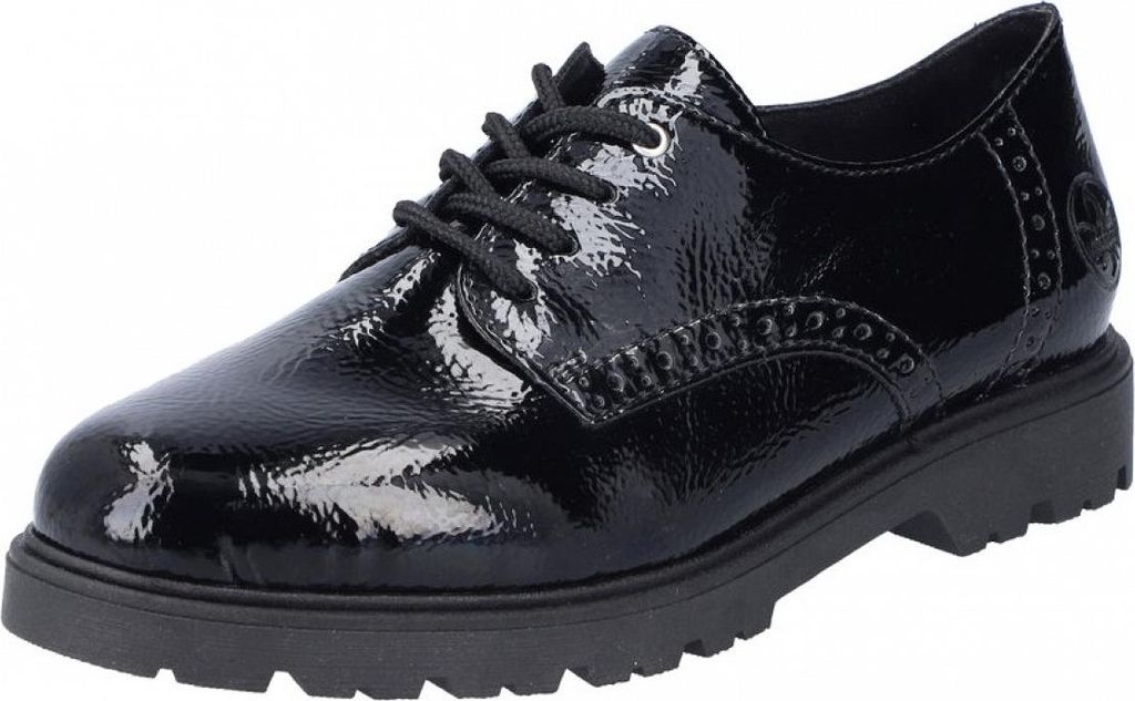 Rieker scarpa elegante stringata nera Immagine del prodotto 