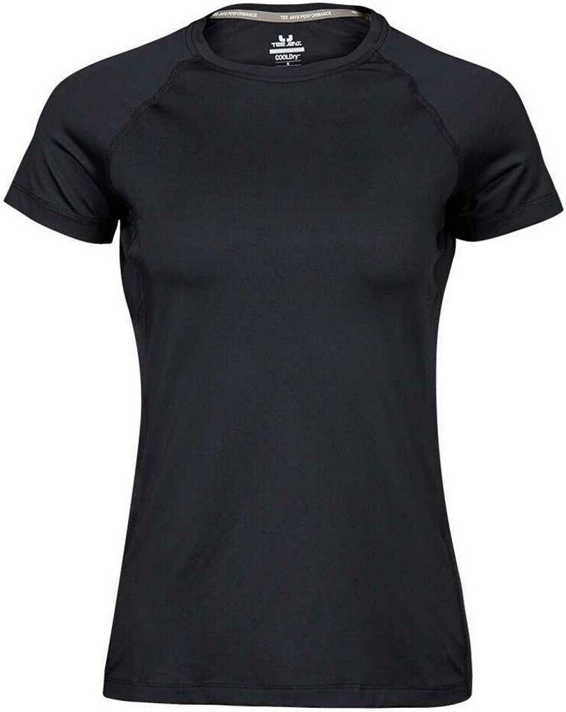 Tee Jays - T-Shirt für Damen PC5232 (XL) (Schwarz)