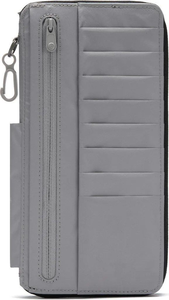 Portafoglio Viaggio Pacsafe RFIDsafe Jet Black - Organizzatore Passaporto - 5