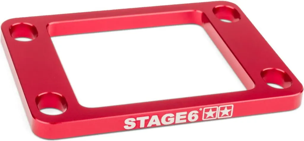 Cale de clapet Stage6 5mm rouge pour moteur AM6 et DERBI Euro 2 3 4