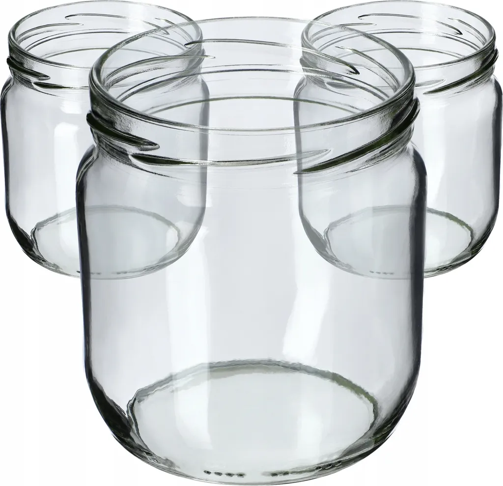 Set 24 Vasetti Vetro 425ml KADAX Salla per Dispensa e Conserve