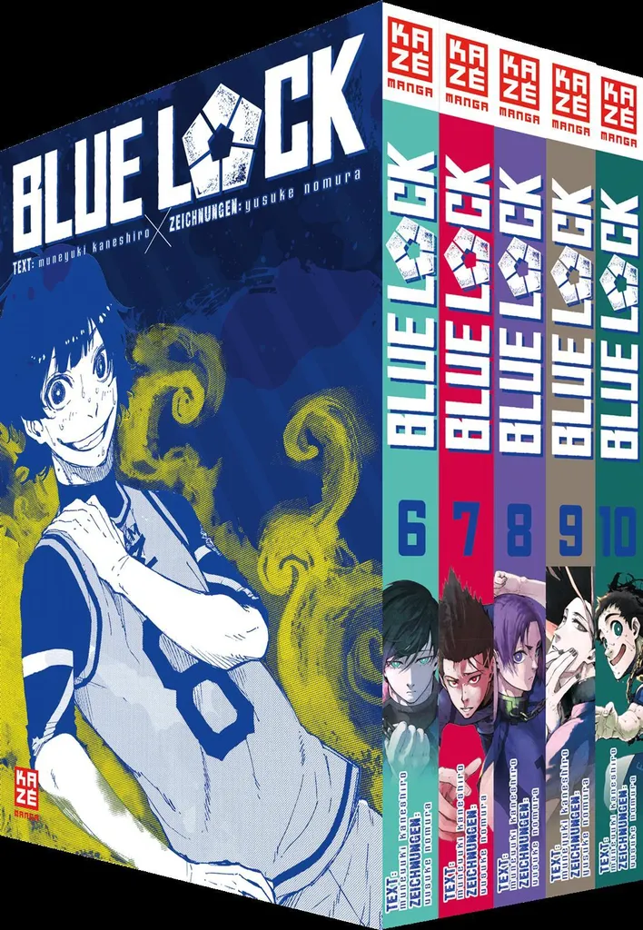 Blue Lock Tomes 6-10 : Protégez votre Collection avec ce Beau Coffret