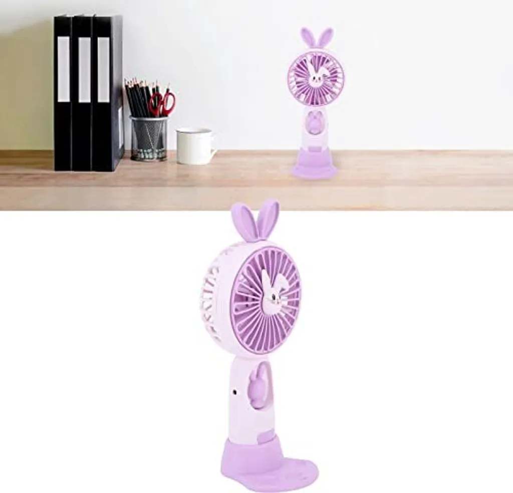 Ventilatore Portatile di Design Cartoon | Ricaricabile e Potente