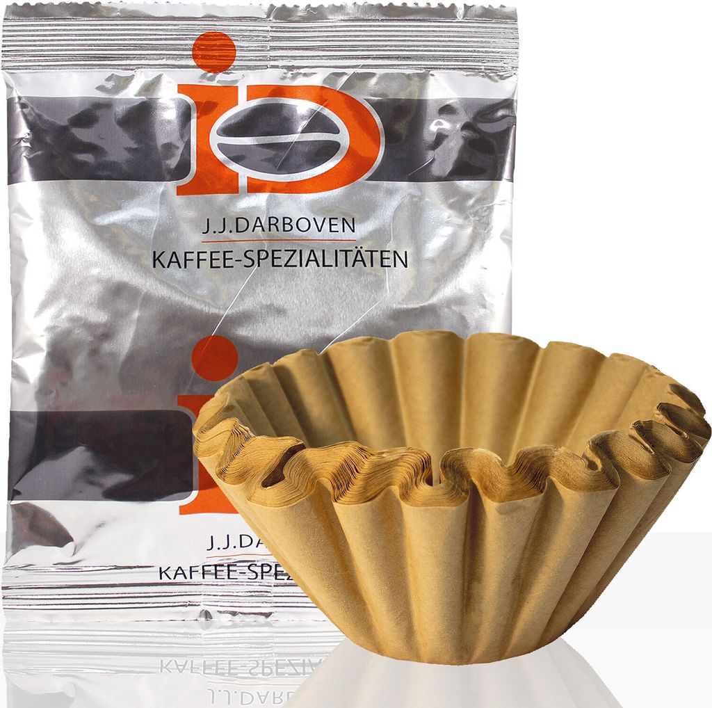 Darboven Sonate 42 x 60g Kaffee gemahlen + 50 Korbfilter, Servicepaket