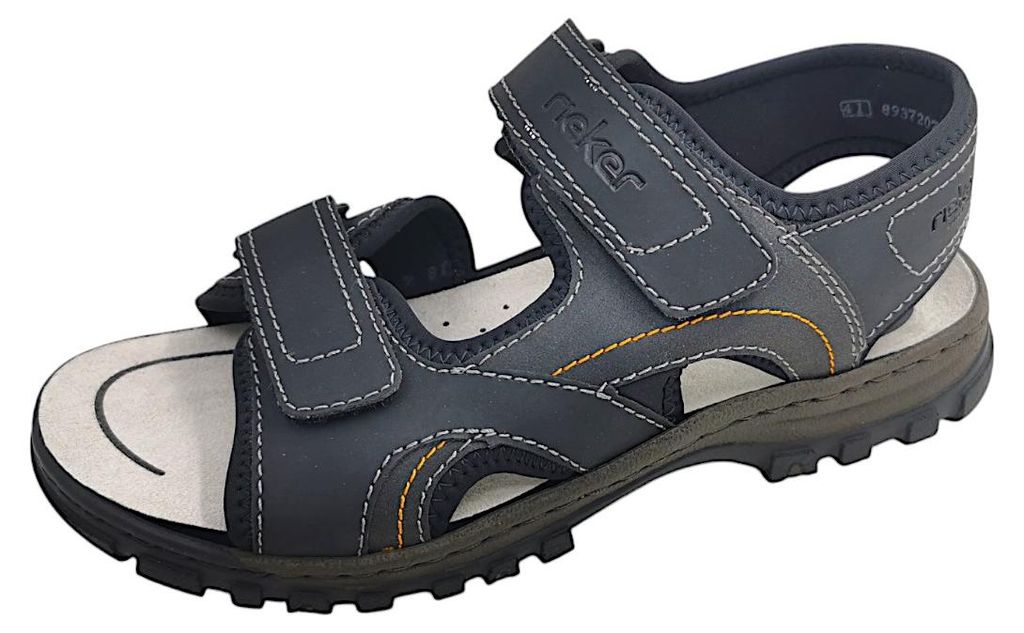Rieker  Herrenschuhe Sandalen Schwarz Freizeit Produktbild 