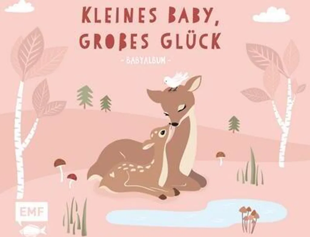 Album photo bébé Kleines Baby grand bonheur souvenir naissance