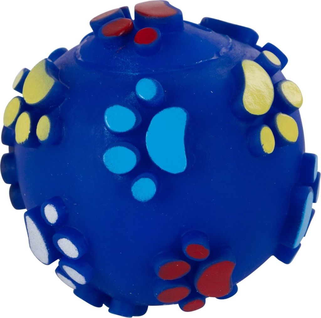 Palla per zampe in vinile Kerbl 10 cm, M. Squeaker Colori Immagine del prodotto 