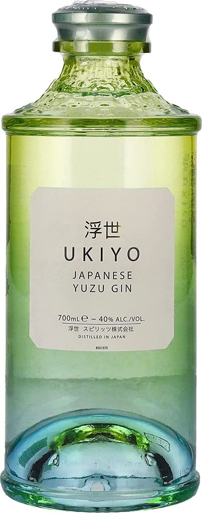 UKIYO Japanese Yuzu Gin 40% Vol. 0,7l Image du produit 