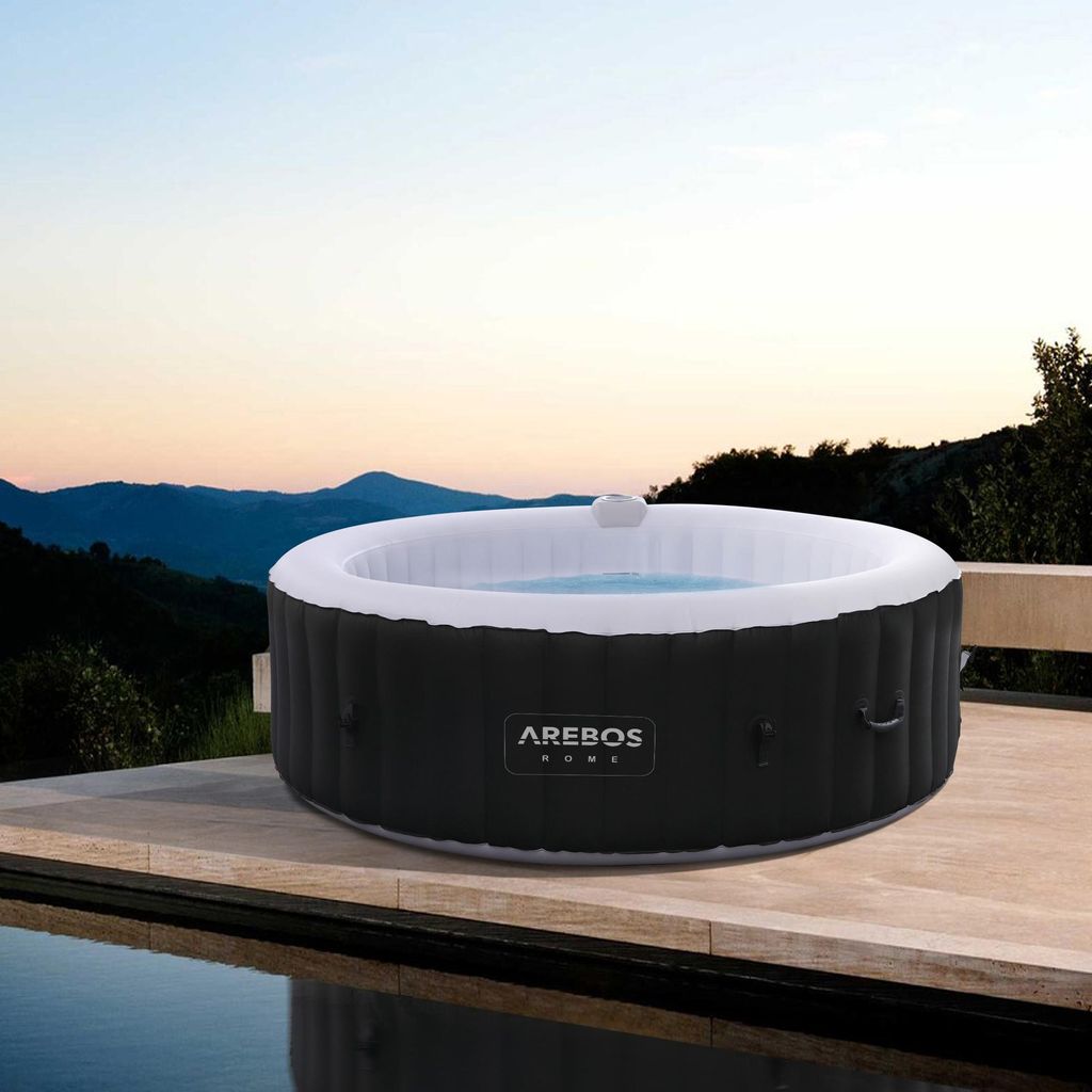 AREBOS Whirlpool aufblasbar | Ø208cm | 6 Personen | 130 Produktbild 