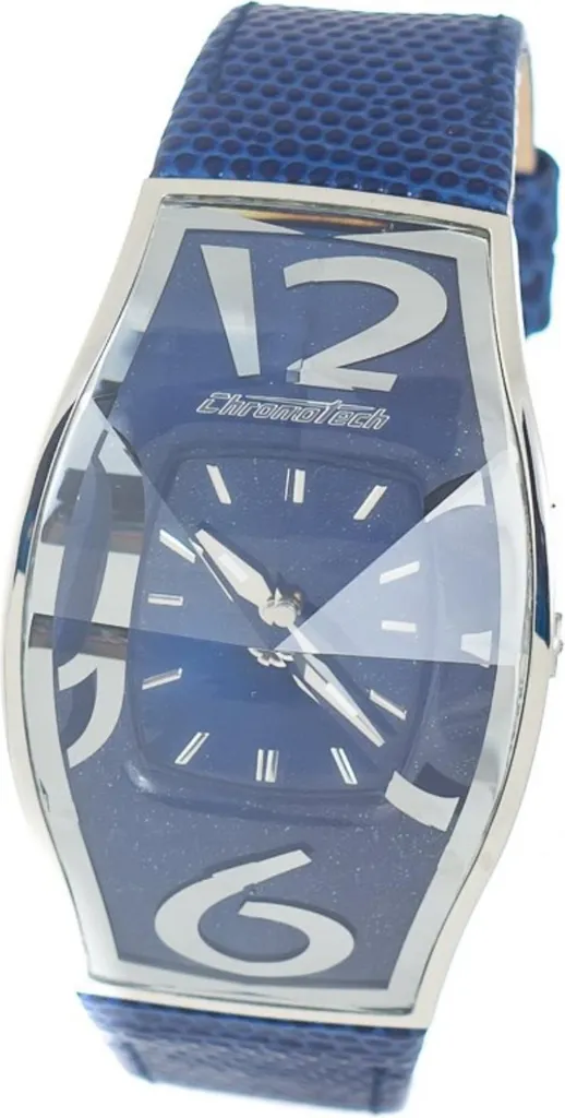 Chronotech CT7932AM-83 Orologio Uomo 37mm | Cinturino Pelle Blu