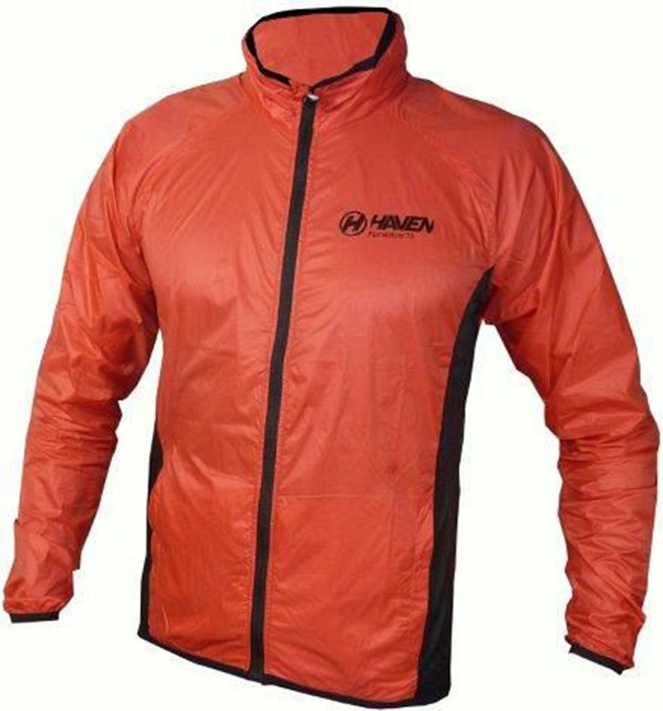 HAVEN Winddichte Fahrradjacke - FEATHERLITE BREATH - Rot 5XL