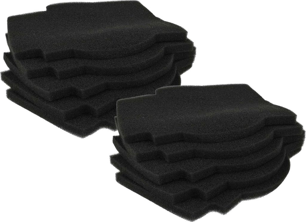 vhbw 10x Luftfilter kompatibel mit Lunos Silvento Lüfter, Produktbild 
