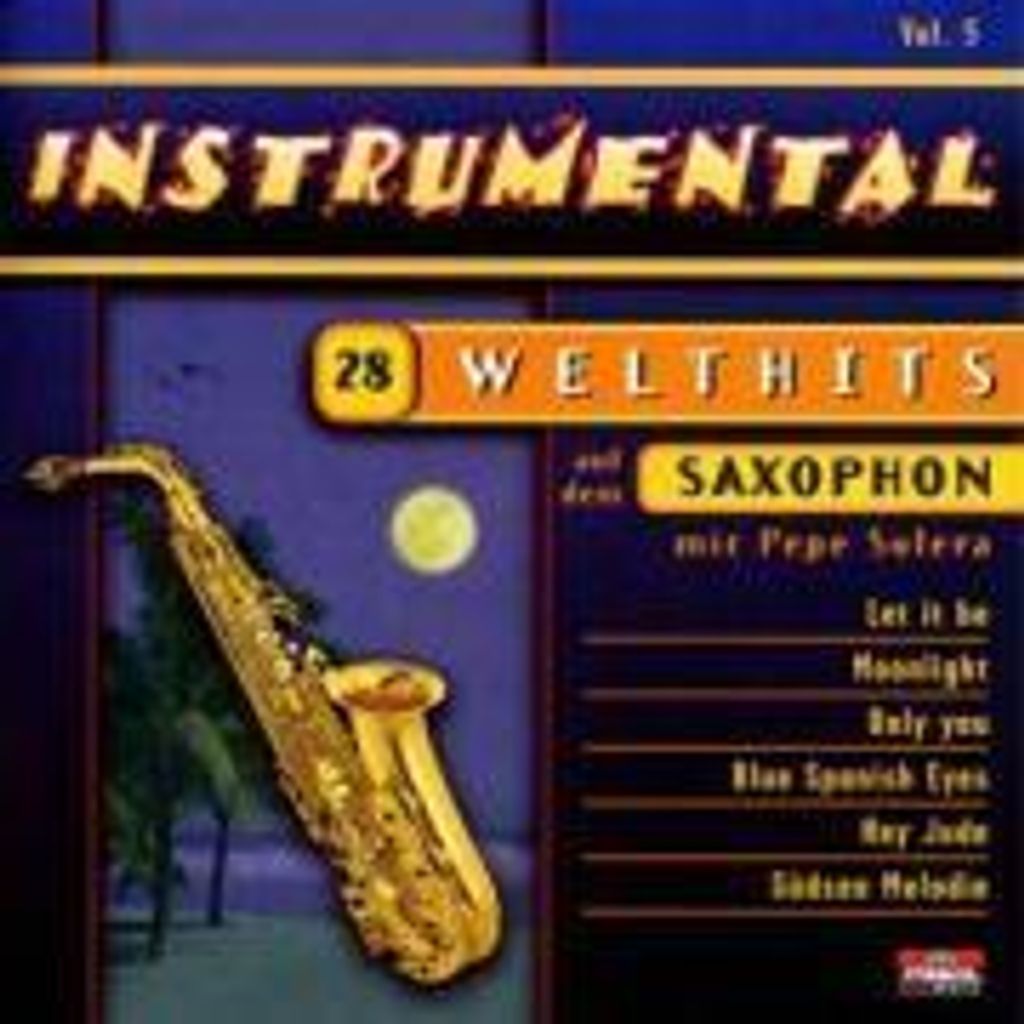 Solera,Pepe-Instrum.Vol.5-Saxophon