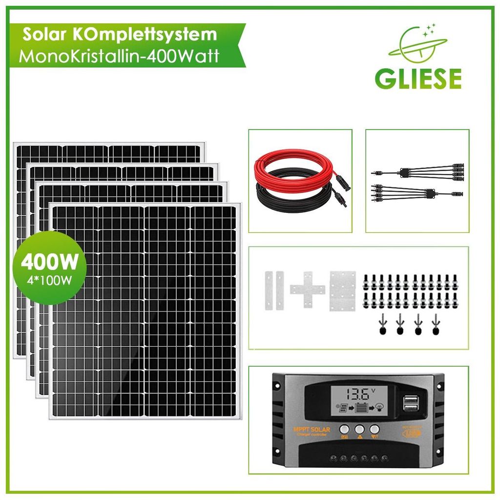400W solární panel solární modul balkonový solární systém Obrázek produktu 