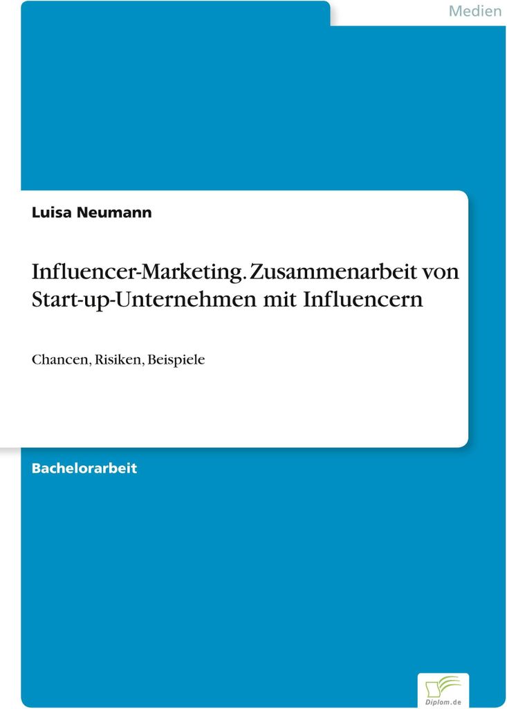 Influencer-Marketing. Zusammenarbeit von Start-up-Unternehmen mit Influencern