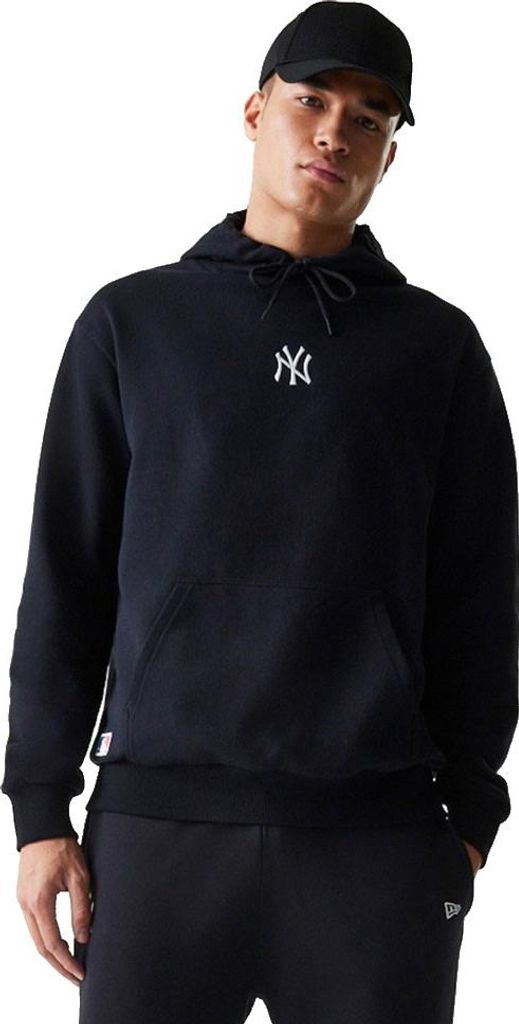 New Era Mlb Le Midi Oversize Bb New York Yankees Kapuzenpullover Schwarz L Herren,Damen Schwarz L