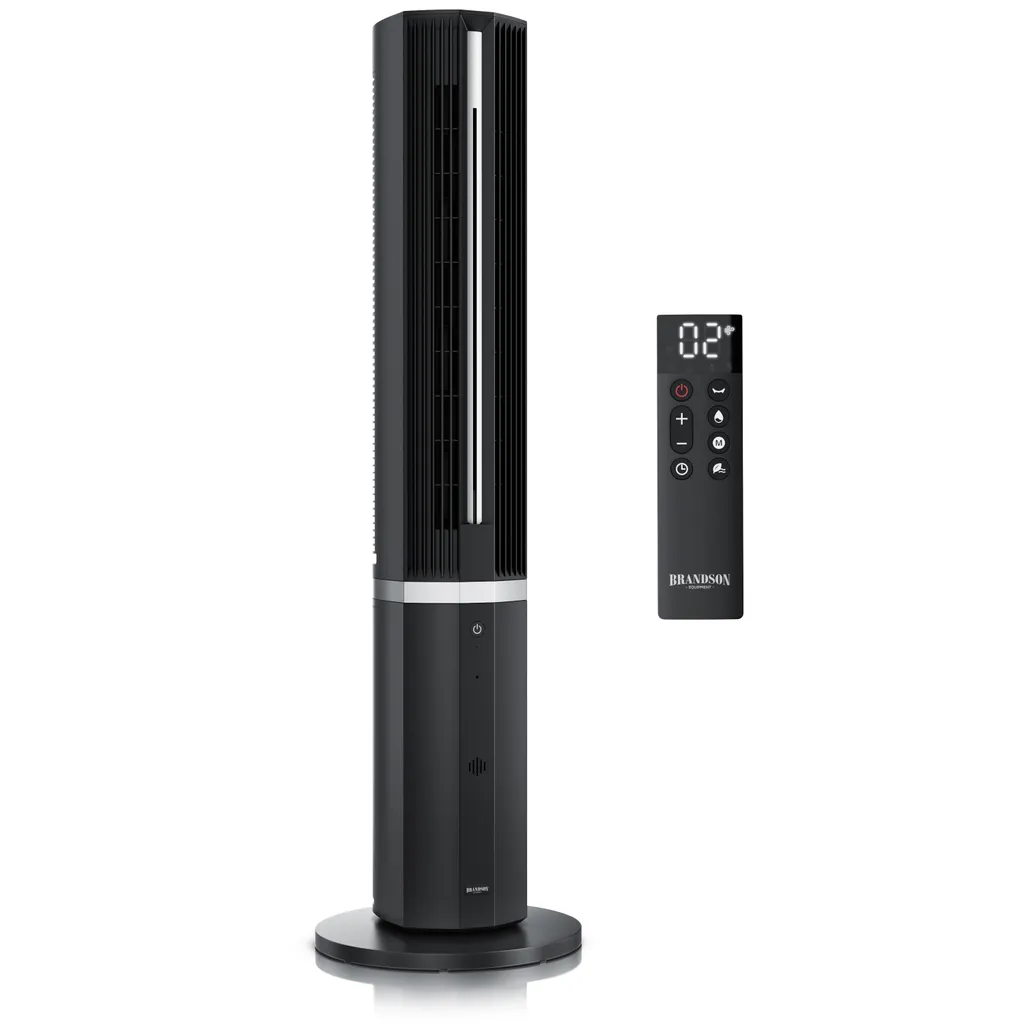 Rafraîchisseur d'Air Évaporatif Silencieux avec Télécommande et 4 Modes