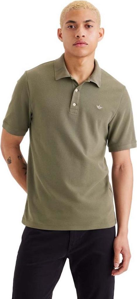 Dockers T2 Original Kurzarm-poloshirt Grün L Herren Grün L