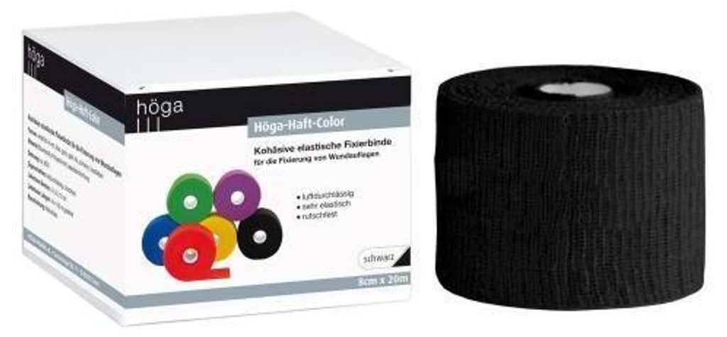 Höga-Haft-Color 8cmx20m schwarz 1 St