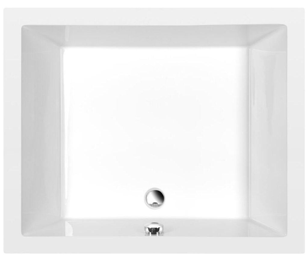 Polysan Rechthoekige douchebak, 110x90x26 cm, diep, wit Productafbeelding 