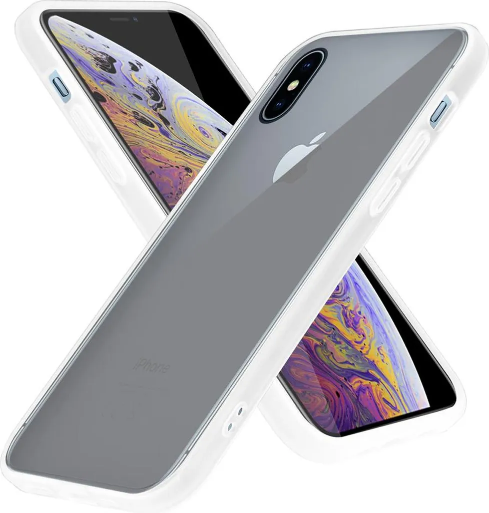 Custodia Cadorabo iPhone XS MAX Trasparente - Protezione Silicone TPU Ibrida
