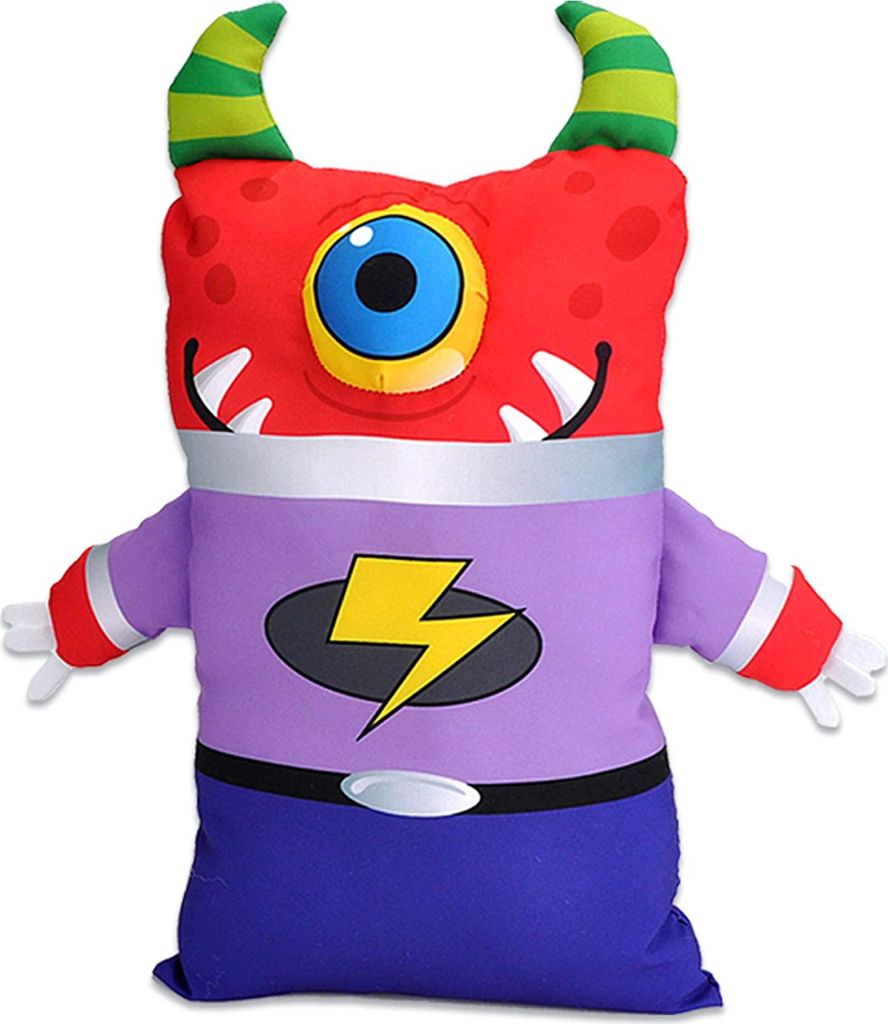 Wild Republic Alien Kuschelkissen 38x23 cm, aus recycelten PET-Flaschen, E71 für Kinder