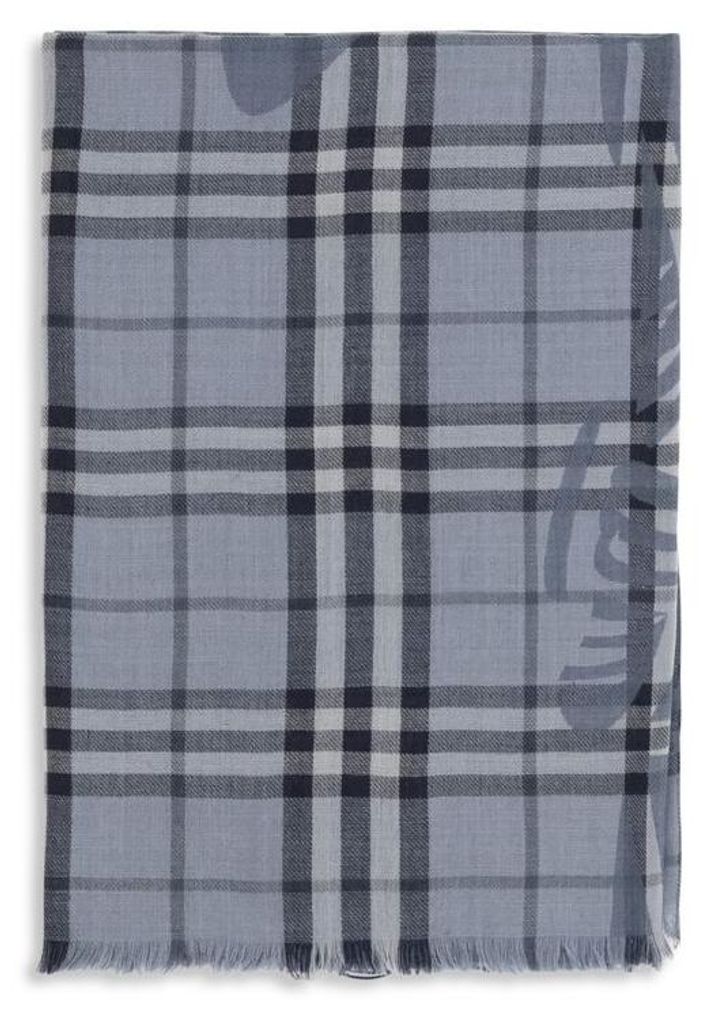 Burberry Accessoire aus Wolle in Blau 8127309_C3263