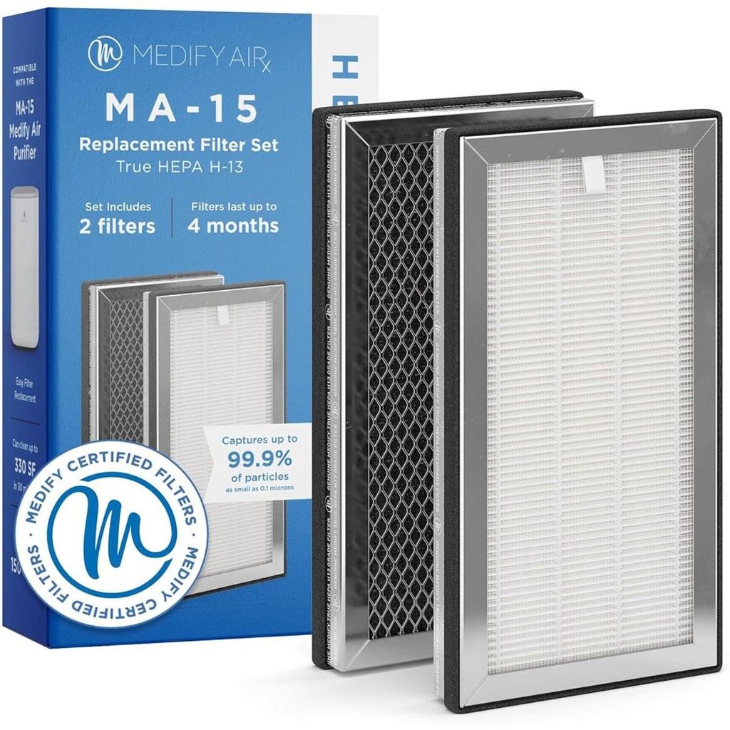 Medify Air MA15 Ersatzfilter – HEPA H13 – 2 Stück – Produktbild 