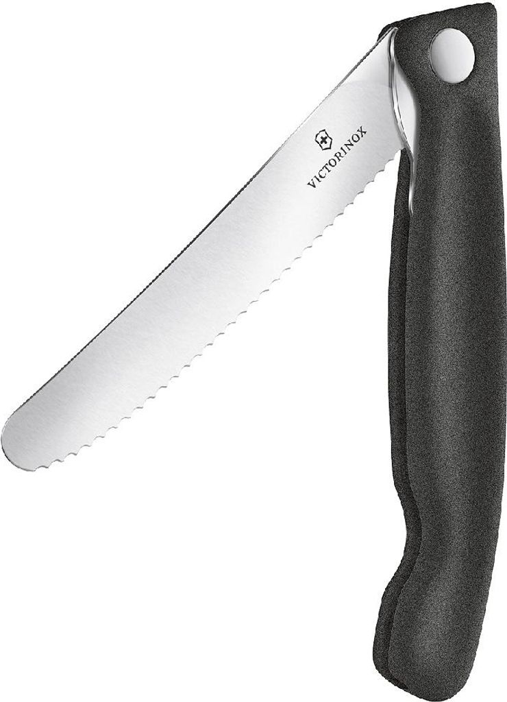 Victorinox Swiss Classic faltbares Gemüsemesser schwarz Produktbild 