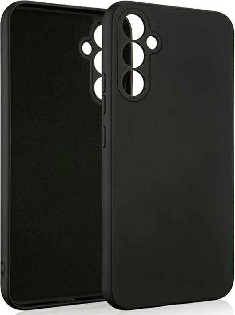 Beline Case Silikon Samsung A54 5G A546 schwarz/schwarz Schutzhülle