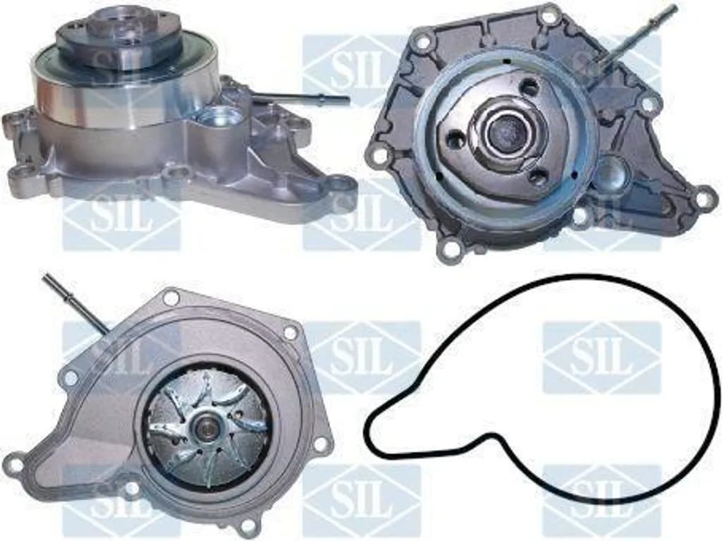SIL PA1706 Pompe de refroidissement robuste en aluminium pour automobile