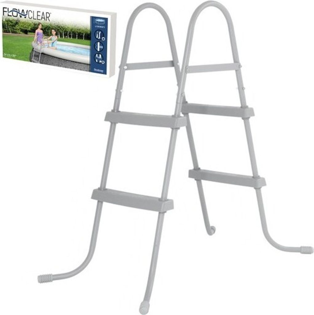 Bestway 2-stupňový bazénový rebrík Flowclear 84 cm Obrázok produktu 51