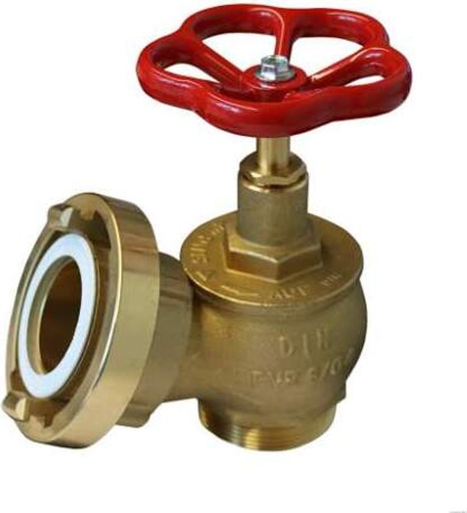 Wandhydrant Feuerhahn Storz Messing C -2“ Zoll Schlauchanschlussventil