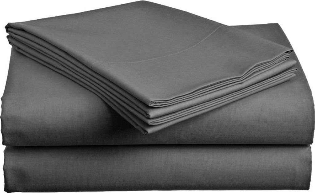 Bawełniana pościel Lux ciemnoszara 220x240 cm Zdjęcie produktu 