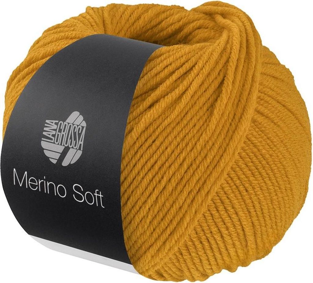 Lana Grossa - Merino Soft 0013 gelb Produktbild 