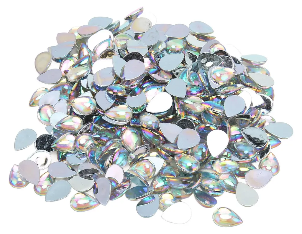 500 Strass Acryliques Brillants pour Nail Art et Création de Bijoux DIY