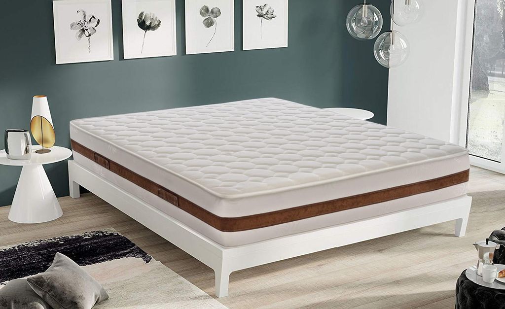 Matratze 140x200 cm, Höhe 22 cm, Visco-Matratzen, H3, Ergonomisch