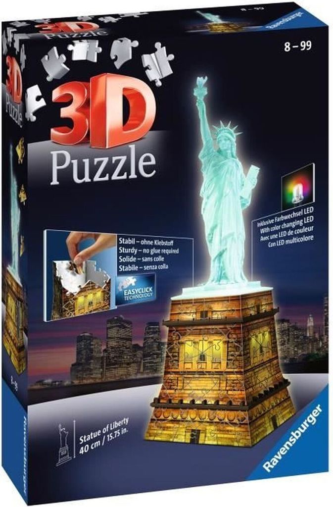 Ravensburger Freiheitsstatue bei Nacht Produktbild 9