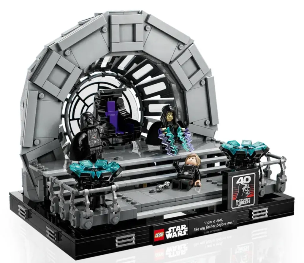 LEGO Star Wars 75352 Diorama Salle du Trône de l'Empereur (807 pièces)